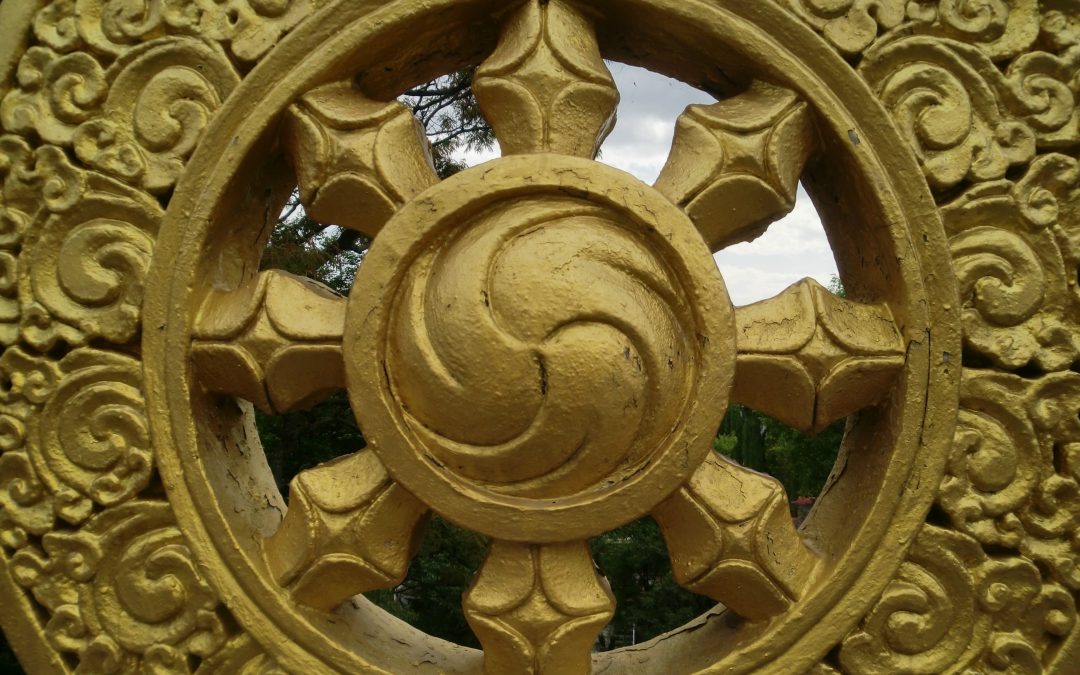 Releasing the Wheel of Dharma