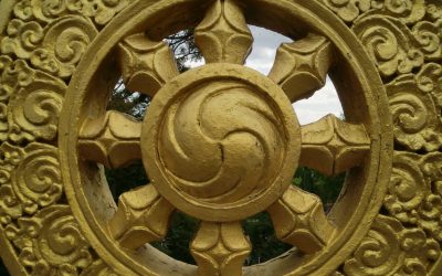 Releasing the Wheel of Dharma