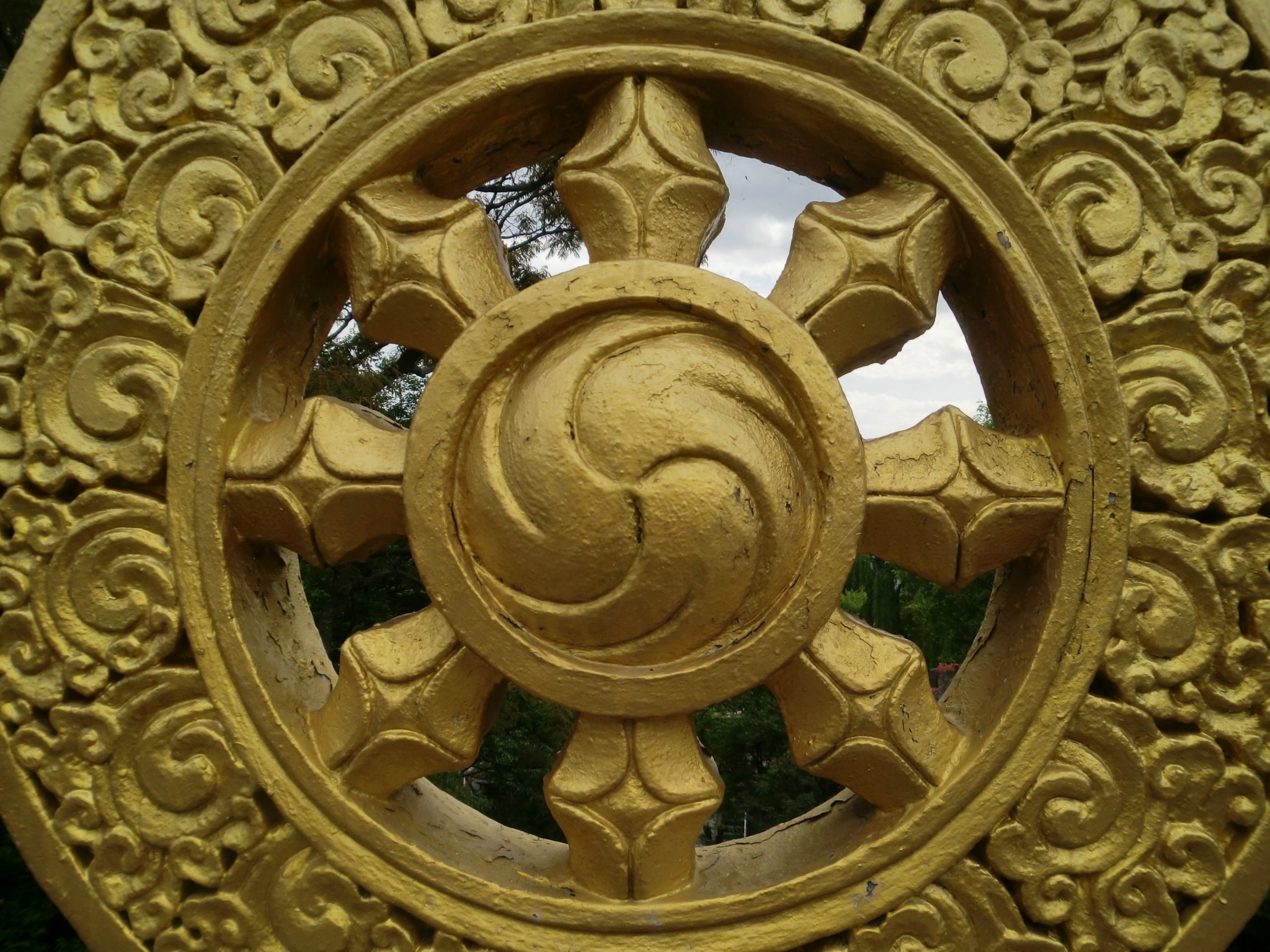 Releasing the Wheel of Dharma